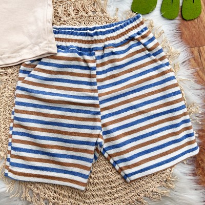 Conj. Camiseta Sailling and Living e Bermuda - Areia